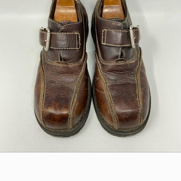 bed stu shoes, brown leather with chunky buckle strap size 10 - Picture 7 of 9